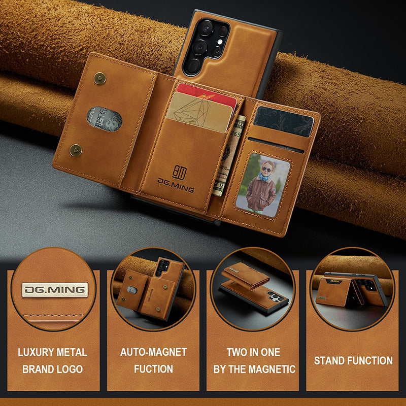 Leather Magsafe Wallet for Samsung Galaxy S Series