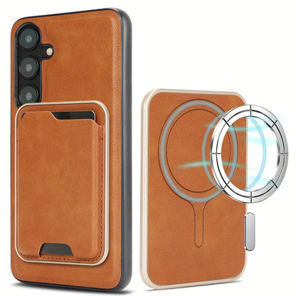 ExecLayer Pro – 2-in-1 Business Leather Wallet Case for Galaxy S Ultra & Plus Series
