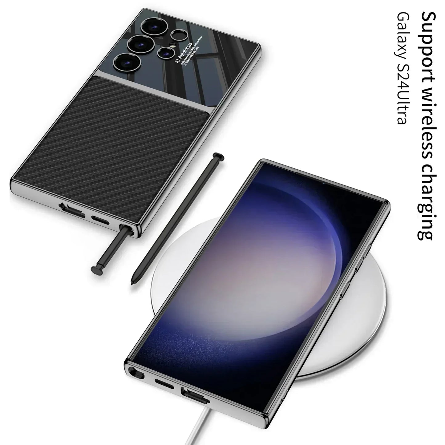 Samsung Galaxy S24 Ultra Thin Electroplated Case - Odin case