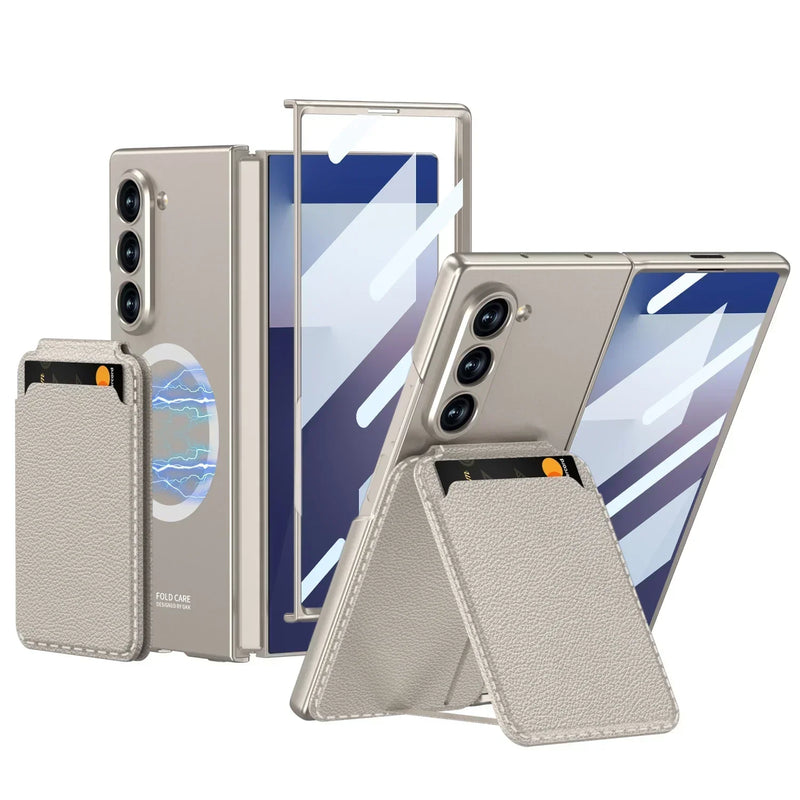 Magnetic Wallet Stand Case for Z Fold Series